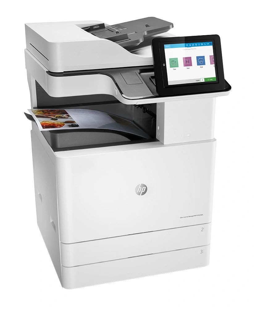 Hp Color Laserjet Managed Mfp E728dn 8gs37a Blue Angel