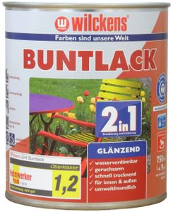 Wilckens 2in1 Buntlack glänzend/Seidenmatt
verschiedene Farbtöne