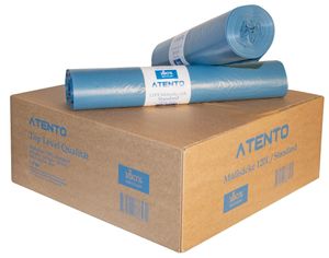 Atento LDPE 100% Recycled Garbage Bags 120L