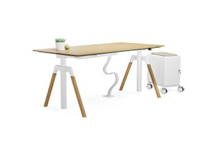 König + Neurath Office work tables, bench systems, meeting tables, advisory tables, folding tables, conference tables, stacking tables on castors; Surfaces: melamine resin coating, Fenix Softtouch; Models according to the appendix to the contract