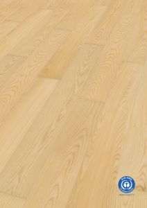 Woodline Parquetry 3-Schicht-Parkett 100 % FSC oder PEFC Eiche, Esche oder Hevea und UV-lackierte Oberflächen BONA oder Viron; Kollektion: Origins