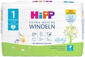 Hipp Babysanft diapers size Micro, NB, Mini, Midi, Maxi, Junior, XL