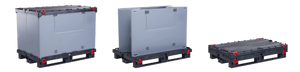 Light TECH Box für den Transportverkehr (u. a. Eisenbahngüterverkehr) zugelassene Mehrweg- Transportverpackungen