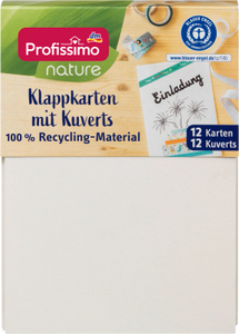 Profissimo Karten/Kuverts und Bastelsortimente aus Tonpapier und Fotokarton