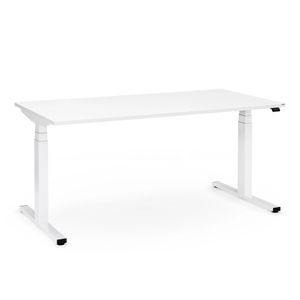 WINEA STARTUP Büromöbel Steh-Sitz-Tisch Oberfläche: Melaminharzdirektbeschichtung