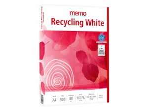 memo Recycling White - Officepapier (Kopier- und Multifunktionspapier)