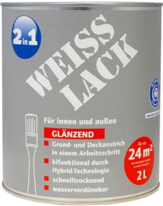 Globus Weisslack 2in1