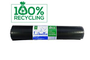 Libelle LDPE 100% Recycled Garbage Bags in the sizes 110L, 60L and 35L