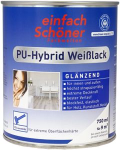 einfach Schöner PU-Hybrid Weißlack