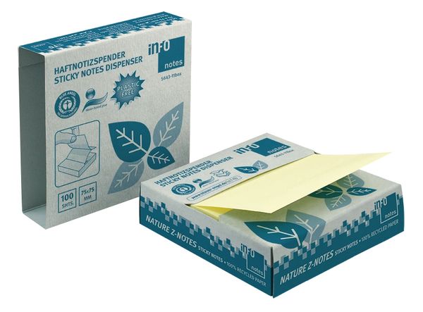 Haftnotizen Cloth Paper Graph Angora - Rollen - Papeterie Zumstein AG
