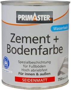 Primaster Zement + Bodenfarbe