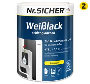 Nr.SICHER® Weißlack