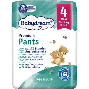 BABYDREAM Midi pañales, talla 3 (5-9 kg) - 46 uds.