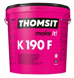 THOMSIT K 190 F Fibre-reinforced Rubber and PVC Flooring Adhesive