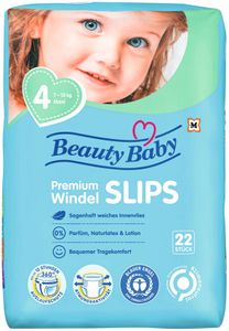 Beauty Baby Premium Windeln Slips, Größe Maxi, Junior, XL, XXL