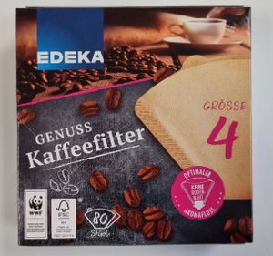 EDEKA - Unsere besten Kaffeefilter Größe 4