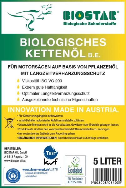 Biostar Kettenöl Eco 200