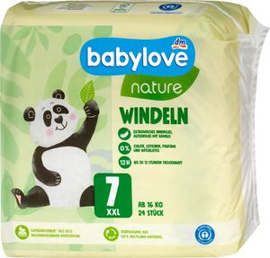 babylove nature babylove nature Windeln, Groesse 7 ( XXL)