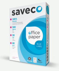 saveco office paper BLUE LABEL