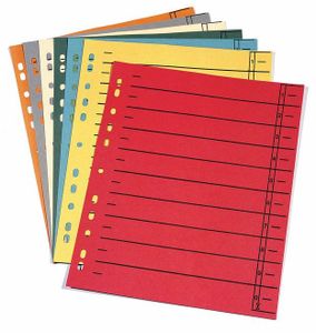 Printus Gruppe Divider strips, divider sheets, file fasteners