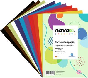 novooo. - Tonzeichenpapiersortiment A4 und A3