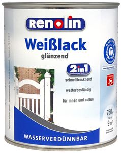 Renolin Weißlack 2in1