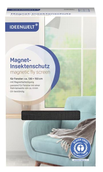 IDEEN WELT Fliegengitter für Fenster und Türen