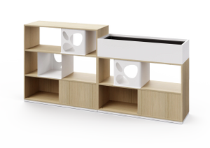 König + Neurath Storage furniture, cabinet systems, locker systems,
shelf systems, mobile storage space; Surfaces: melamine resin coating, Fenix Softtouch; Models according to the appendix.