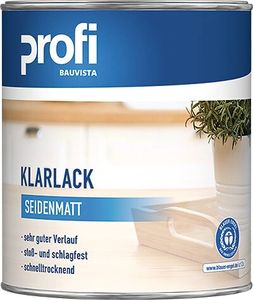 Profi Farben Klarlack Acryl - seidenmatt