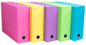 Exacompta Transfer boxes - Different versions - Assorted colours.