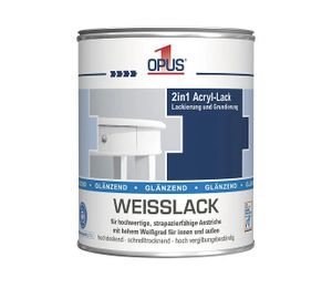 OPUS1 Acryl-Weisslack  -  glänzend