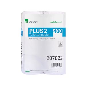 mpaper 811D56 PLUS2 - toilet paper 400 sheets - 287822