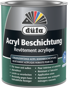 düfa Acryl Beschichtung, diverse Farbtöne