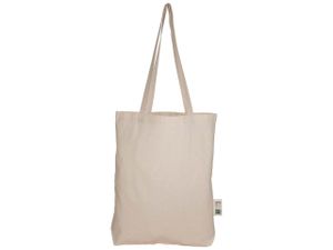 memo organic cotton carrier bags nature, in different formats, unprinted, in accordance to annex
