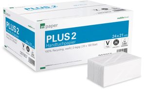 mpaper PLUS2 Handtuchpapier 24x21 cm – 287857/863130