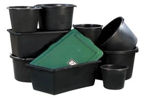 Construction buckets, buckets and kits