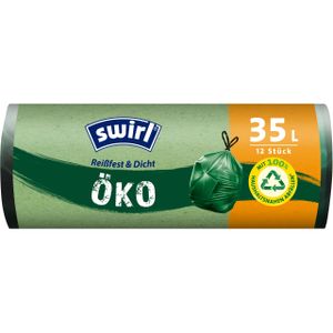 Swirl Öko-Müllbeutel 20L, 35L, 60L mit Zugband