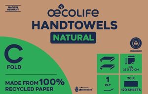 Fripa Markenvertriebs GmbH oecolife handtowels natural