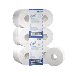 SCOTT® ESSENTIALTM Toilet Tissue - Jumbo roll / White / 180