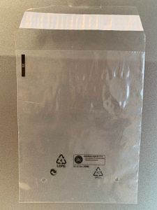 BluPak FLAPBAGS / POLYBAGS / POST PACKAGING BAG / BRAND "BluPak" / from RECYCLING Material, PCR, POST CONSUMER RECYCLING, different sizes and thickness