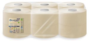 LUCART EcoNatural toilet paper made with Fiperpack (R), recycled fibers coming from used beverage cartons