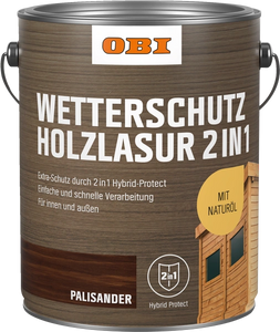 OBI Wetterschutz Holzlasur 2in1