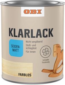 OBI Klarlack seidenmatt