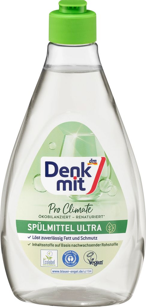 Denkmit Splmittel ultra nature | Blauer Engel