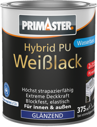 Primaster Hybrid PU Weißlack glz