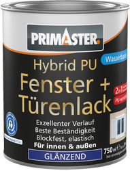 Primaster Hybrid PU Fenster + Türenlack glänzend