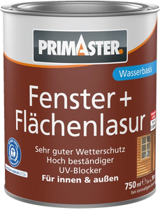 Primaster Fenster+ Flächenlasur wv