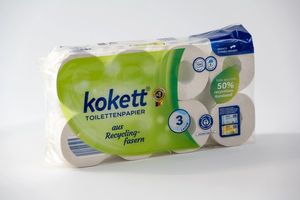 ALDI Kokett Recycling Toilettenpapier