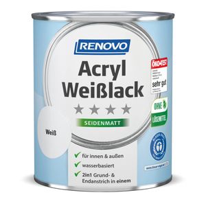 Renovo Acryl Weißlack seidenmatt