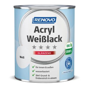 Renovo Acryl Weißlack glänzend